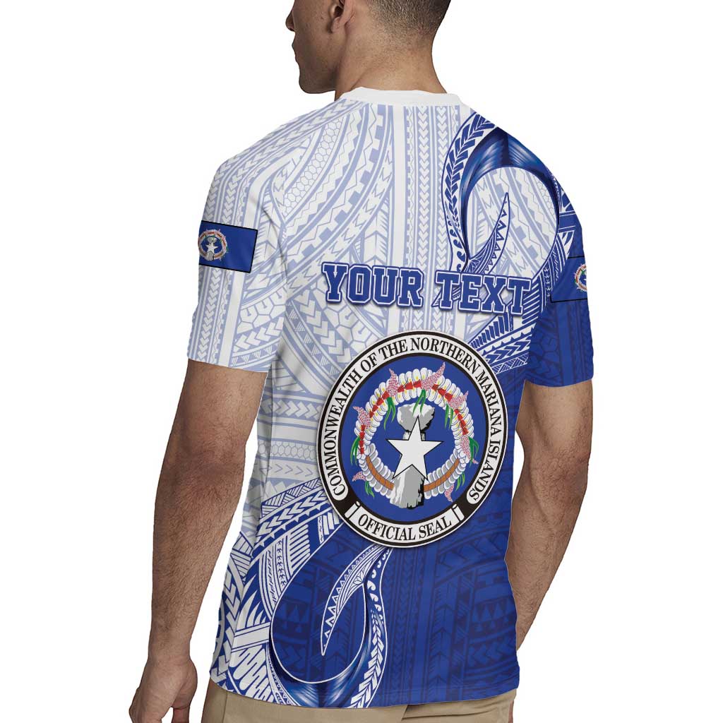 Personalized Northern Mariana Islands Rugby Jersey CNMI Seal LT05