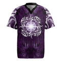 New Zealand Matariki Waipunarangi Rugby Jersey Maori Moko Purple Galaxy LT05