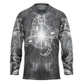 New Zealand Matariki Ururangi Hockey Jersey Maori Moko Grey Galaxy LT05