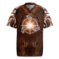 New Zealand Matariki Tupuanuku Rugby Jersey Maori Moko Brown Galaxy LT05