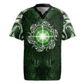 New Zealand Matariki Tupuarangi Rugby Jersey Maori Moko Green Galaxy LT05