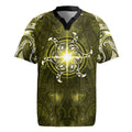 New Zealand Matariki Hiwaiterangi Rugby Jersey Maori Moko Yellow Galaxy LT05