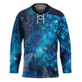 Aotearoa Taniko Matariki Hockey Jersey Cosmic Blue LT7