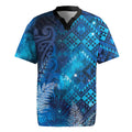 Aotearoa Taniko Matariki Rugby Jersey Cosmic Blue LT7