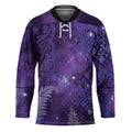Aotearoa Taniko Matariki Hockey Jersey Cosmic Violet LT7