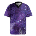 Aotearoa Taniko Matariki Rugby Jersey Cosmic Violet LT7