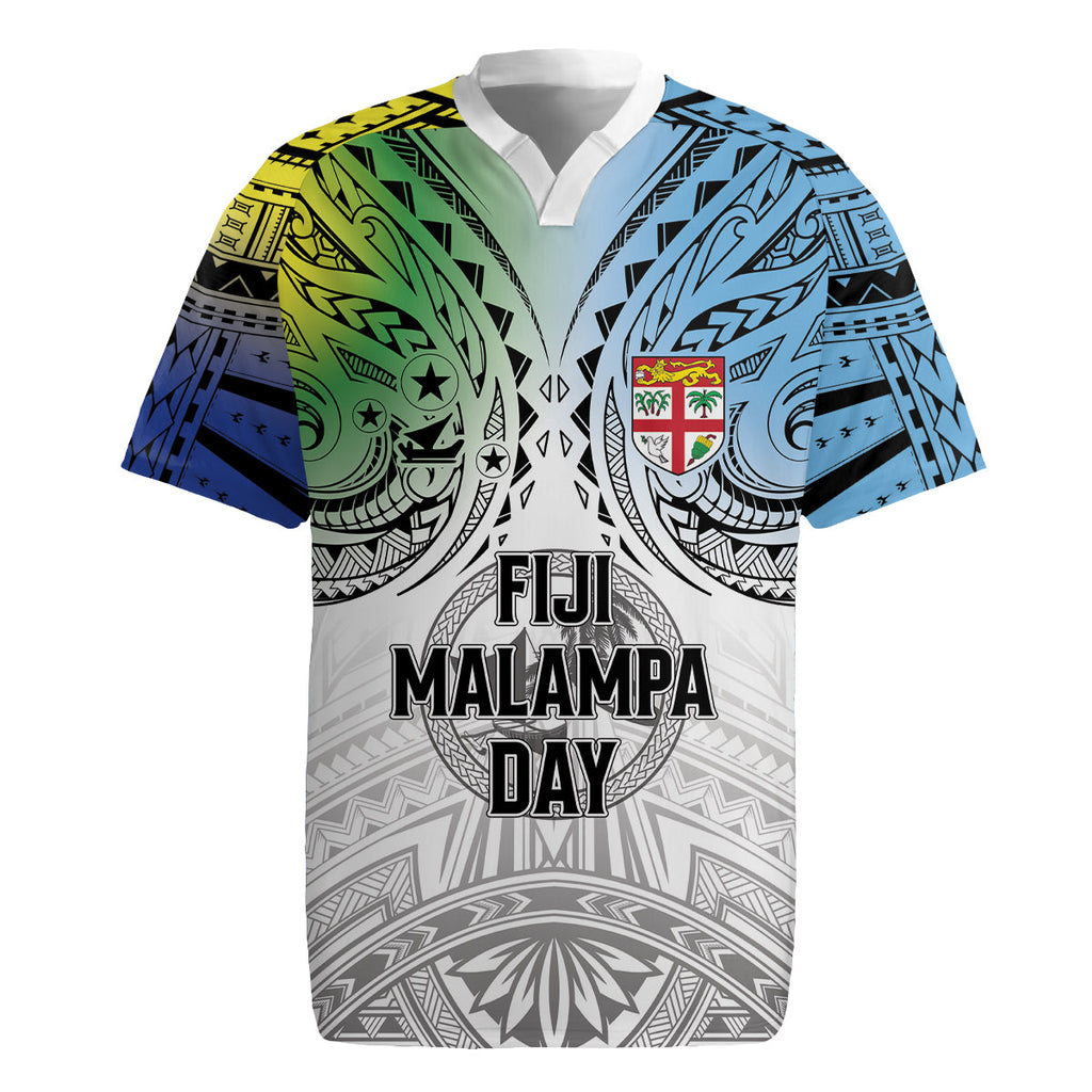 Malampa Fiji Day Rugby Jersey Gradient Style LT7