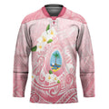 Guam Fishhook Mix Guasali Flowers Hockey Jersey Dreaming Coral LT7
