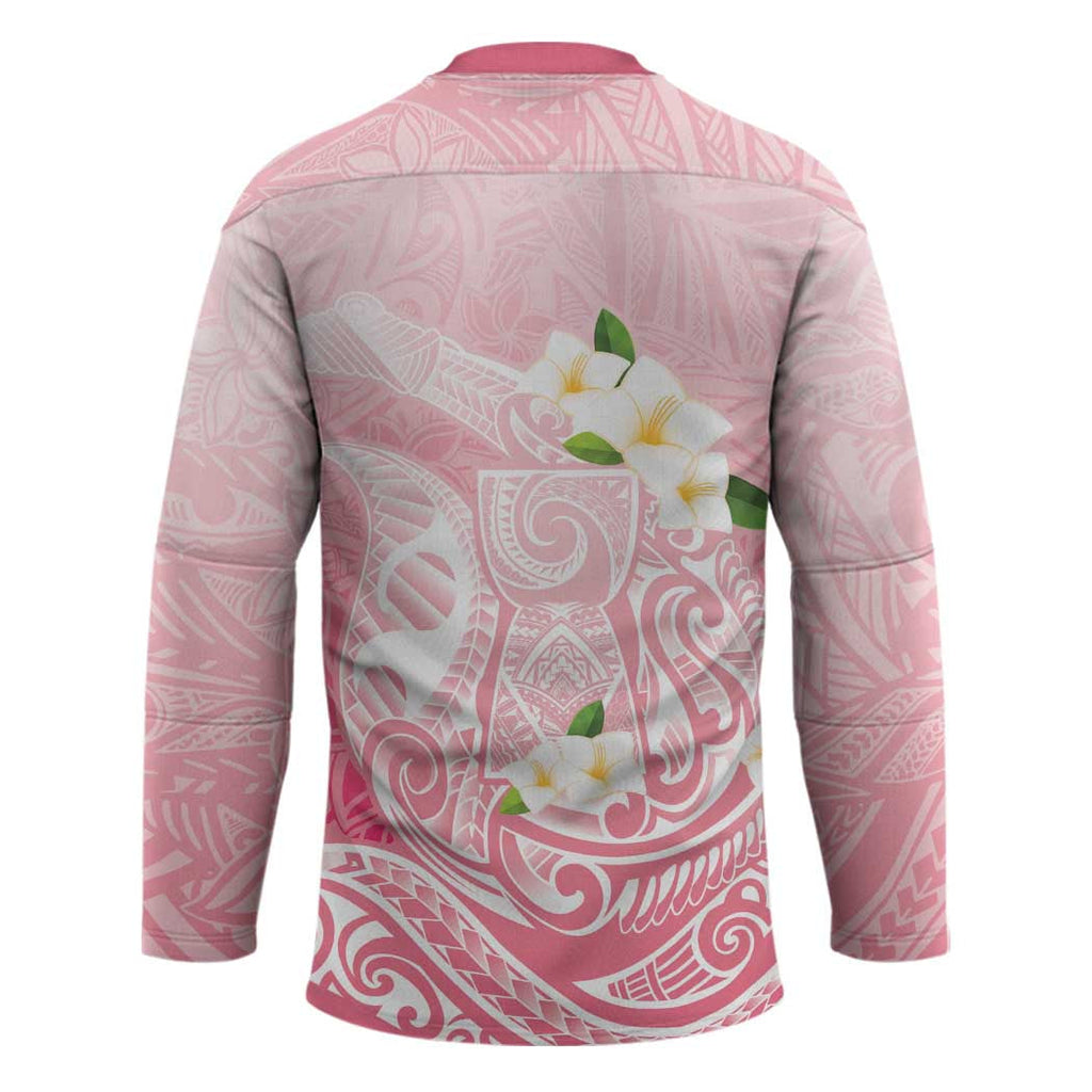 Guam Fishhook Mix Guasali Flowers Hockey Jersey Dreaming Coral LT7