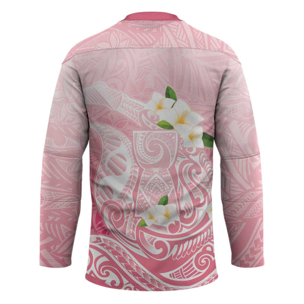 Guam Fishhook Mix Guasali Flowers Hockey Jersey Dreaming Coral LT7