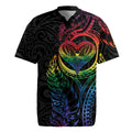 New Zealand Pride Rugby Jersey Takatapui Rainbow Fern LT7