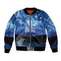 NZ Maori Matariki Scenery Bomber Jacket Galaxy Sky LT7