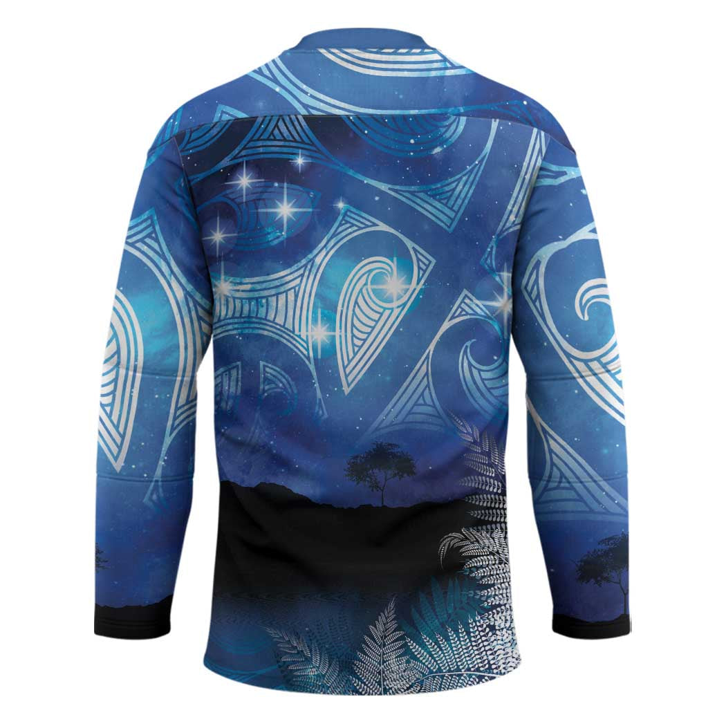 NZ Maori Matariki Scenery Hockey Jersey Galaxy Sky LT7