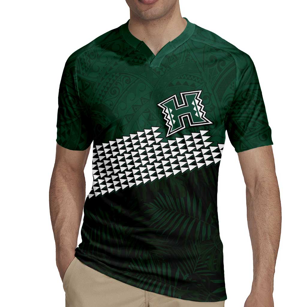Hawaii Rainbow Warriors Alumni Custom Rugby Jersey Kanaka Arrows Tropical Vibes LT7