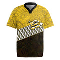 Hawaii Nanakuli High Alumni Custom Rugby Jersey Kanaka Arrows Tropical Vibes LT7