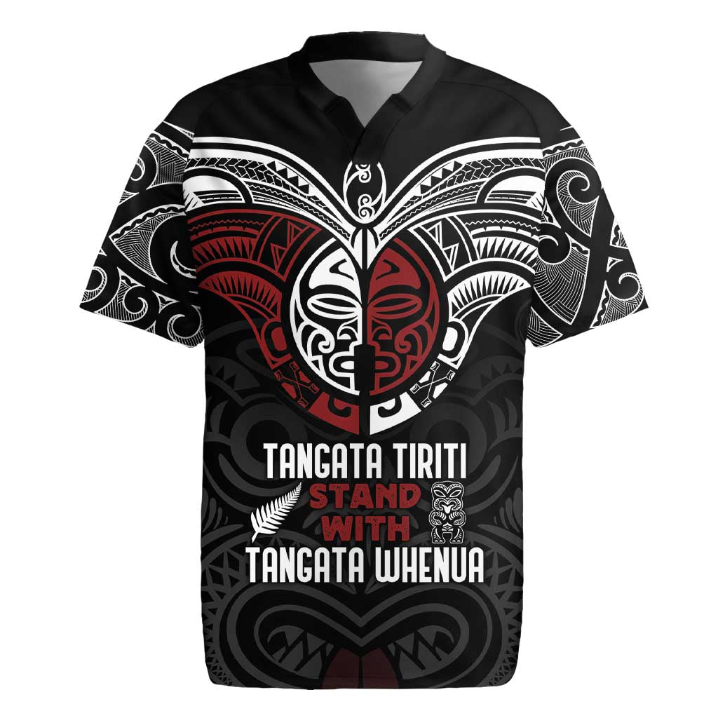 Maori Hongi Toitu Te Tiriti Rugby Jersey Tangata Tiriti Stand With Tangata Whenua LT7