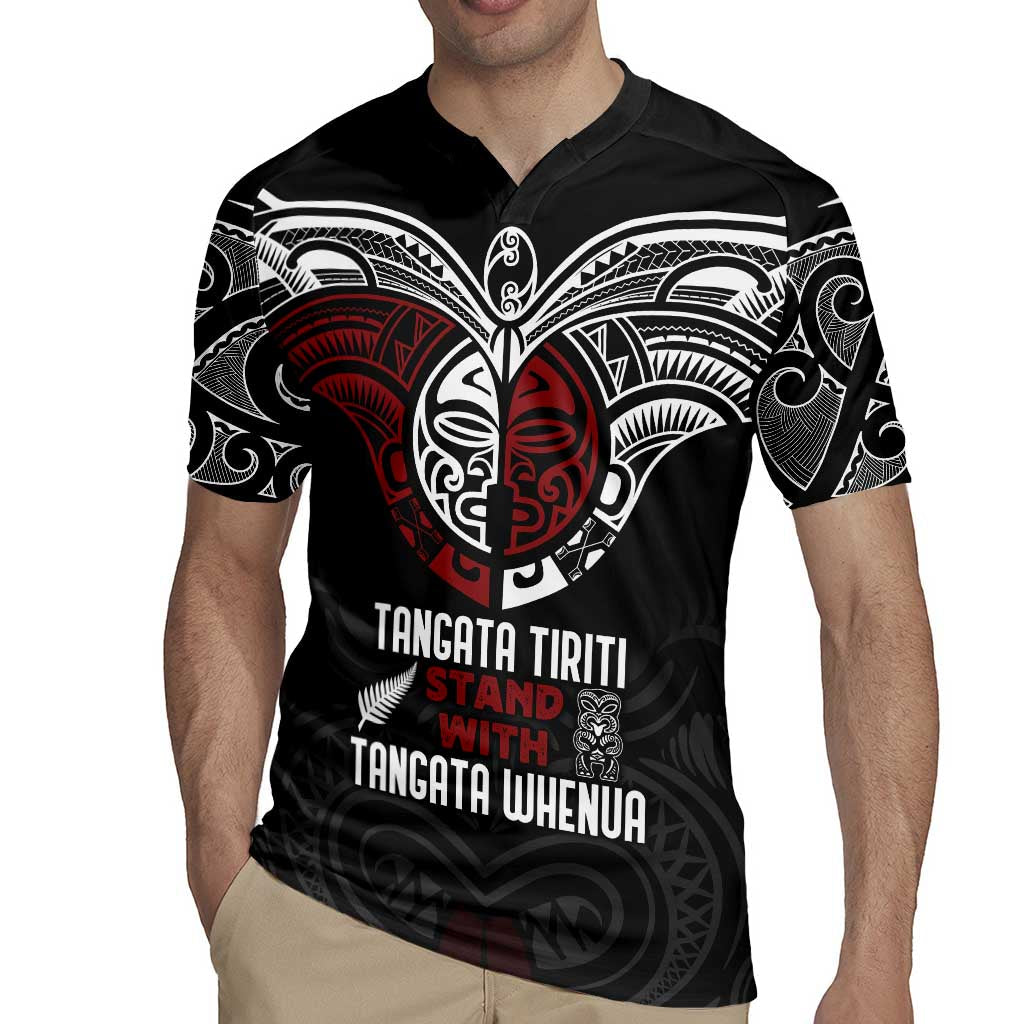 Maori Hongi Toitu Te Tiriti Rugby Jersey Tangata Tiriti Stand With Tangata Whenua LT7