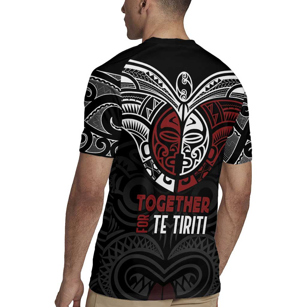 Maori Hongi Toitu Te Tiriti Rugby Jersey Tangata Tiriti Stand With Tangata Whenua LT7