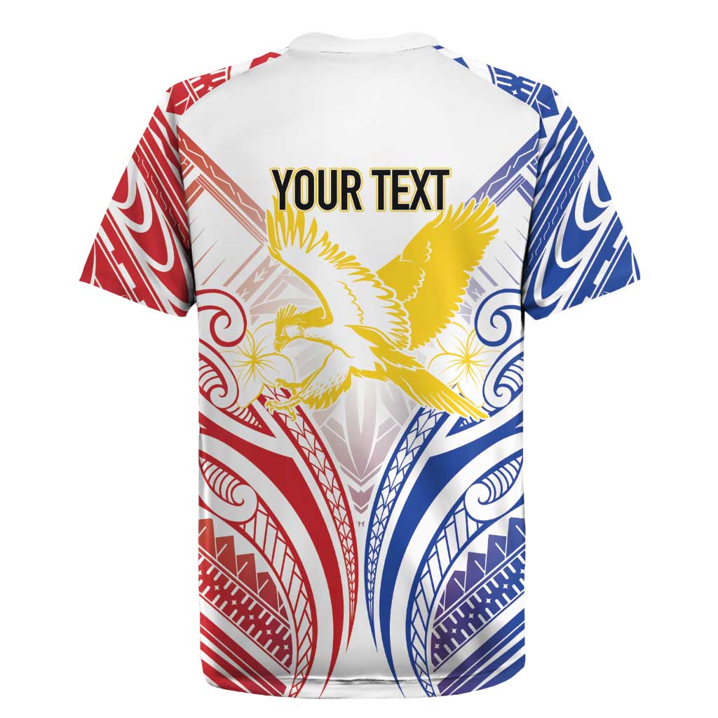 Philippines Tribal Sun Personalized Rugby Jersey Hunting Eagle LT7