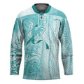 PTSD Awareness Hockey Jersey Maile Pikake Lokelani Crown Flower Lei Inspired LT9