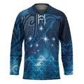 New Zealand Matariki Hockey Jersey Taniko Aramoana With Maori Galaxy Sky Night LT9