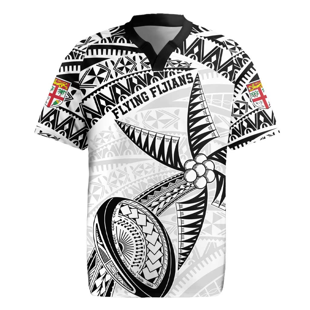 Custom Fiji Rugby Pacific Rugby Jersey Polynesian Palm Tattoo LT9