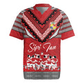 Personalised Tonga Rugby Pacific Rugby Jersey Ikale Tahi Sipi Tau LT9