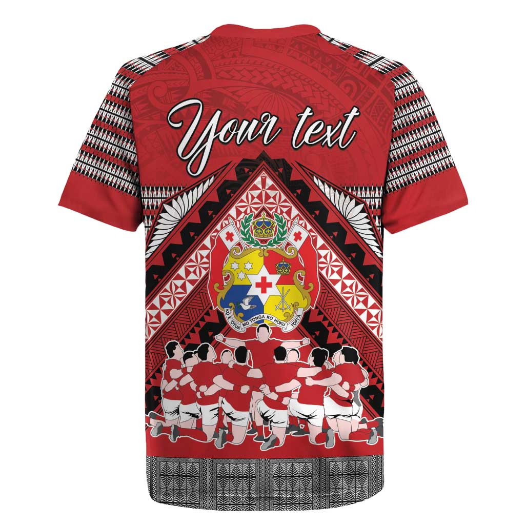 Personalised Tonga Rugby Pacific Rugby Jersey Ikale Tahi Sipi Tau LT9