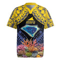 Tokelau Atafu Atoll Personalised Rugby Jersey Pacific Coral Reef Vibe LT9