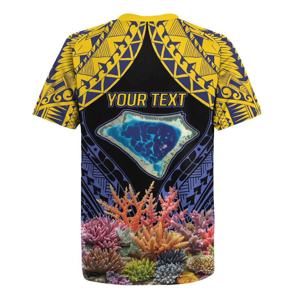 Tokelau Atafu Atoll Personalised Rugby Jersey Pacific Coral Reef Vibe LT9