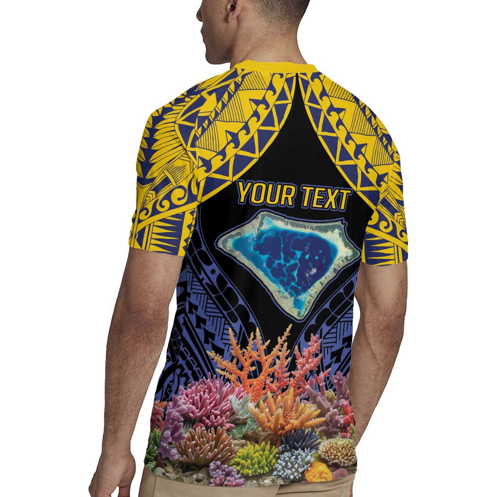 Tokelau Atafu Atoll Personalised Rugby Jersey Pacific Coral Reef Vibe LT9