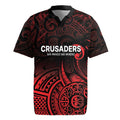 New Zealand Rugby Pacific Custom Rugby Jersey Whatumoana Maori Tribal Tattoo LT9