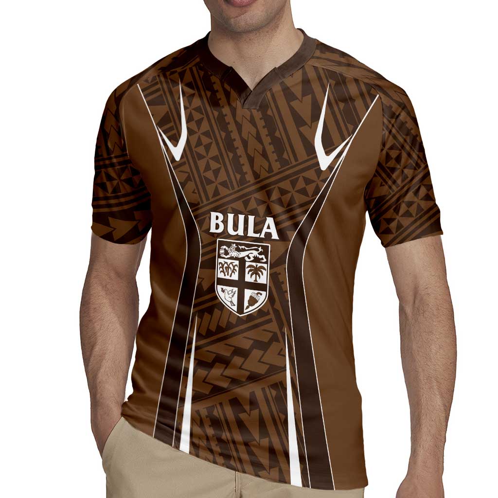 Custom Oceania Football Bula Fiji Rugby Jersey Polynesian Tribal Pattern LT9