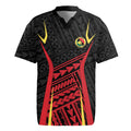 Custom Oceania Football Papua New Guinea Rugby Jersey Polynesian Tribal Pattern LT9
