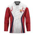 Custom Oceania Football Tahiti Hockey Jersey Polynesian Tribal Pattern LT9