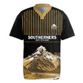 Custom Oceania Football NZ South Island Rugby Jersey Minimal Mount Cook Silhouette LT9