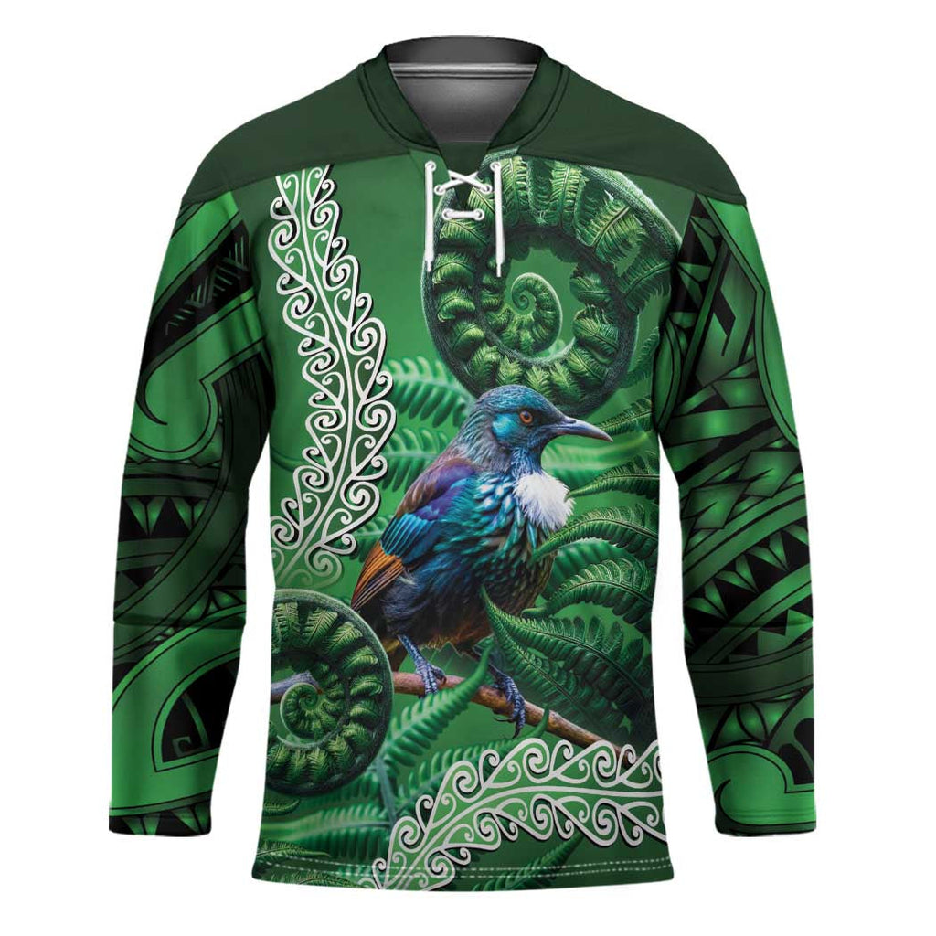Tui Bird Koru Silver Fern Aotearoa Hockey Jersey LT9