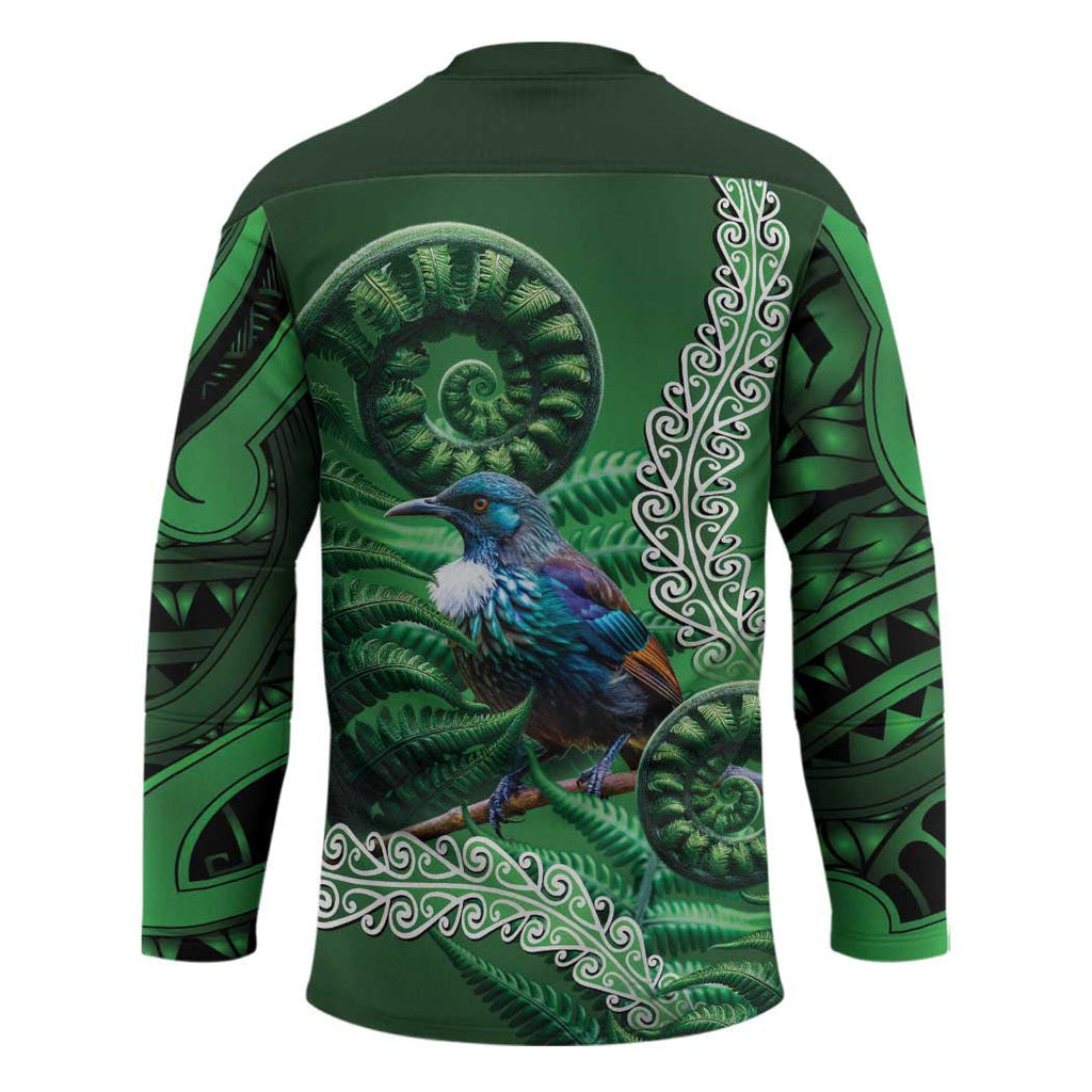 Tui Bird Koru Silver Fern Aotearoa Hockey Jersey LT9