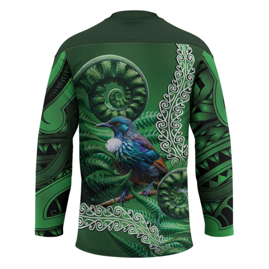 Tui Bird Koru Silver Fern Aotearoa Hockey Jersey LT9