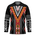 Niho Taniwha Taniko Motif Hockey Jersey LT9