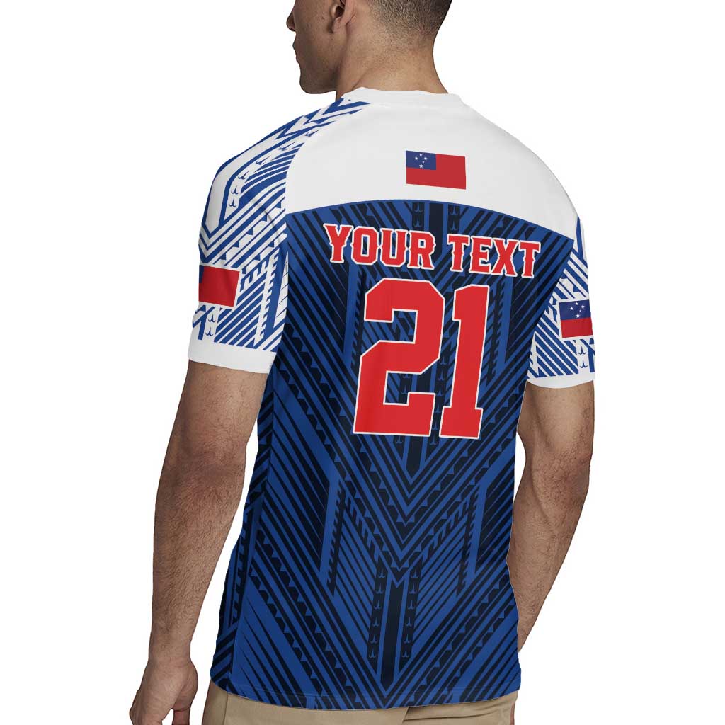 Custom Rugby Toa Samoa Rugby Jersey Samoa mo Samoa Island Warrior Pride LT9