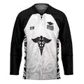 New Zealand Nurse RN 2026 Personalised Hockey Jersey White Maori Pattern Cultural Pride LT9