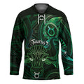 Personalised Polynesia Zodiac Taurus Hockey Jersey Galaxy Polynesian Pattern Chest Tattoo Style LT14