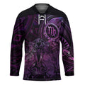 Personalised Polynesia Zodiac Virgo Hockey Jersey Galaxy Polynesian Pattern Chest Tattoo Style LT14