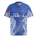 Custom Manu Samoa Rugby 2024 Rugby Jersey Go Champions Samoan Tattoo LT14
