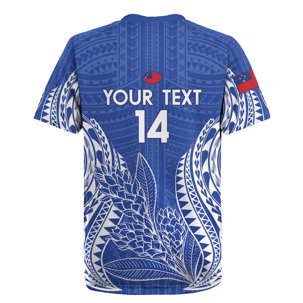 Custom Manu Samoa Rugby 2024 Rugby Jersey Go Champions Samoan Tattoo LT14