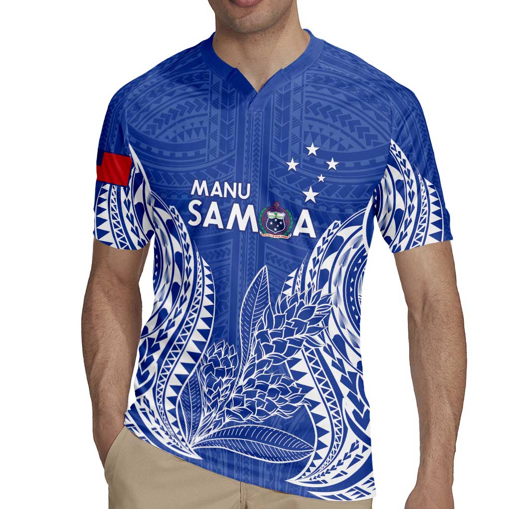 Custom Manu Samoa Rugby 2024 Rugby Jersey Go Champions Samoan Tattoo LT14