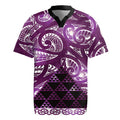 Matariki New Zealand Rugby Jersey NZ Niho Taniwha Maori New Year Purple Galaxy LT14