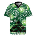 Matariki New Zealand Rugby Jersey NZ Niho Taniwha Maori New Year Green Galaxy LT14