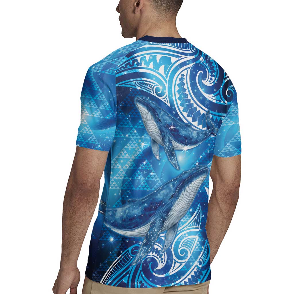 New Zealand Humpback Whale Matariki Rugby Jersey Maori New Year Taniko Niho Taniwha LT14